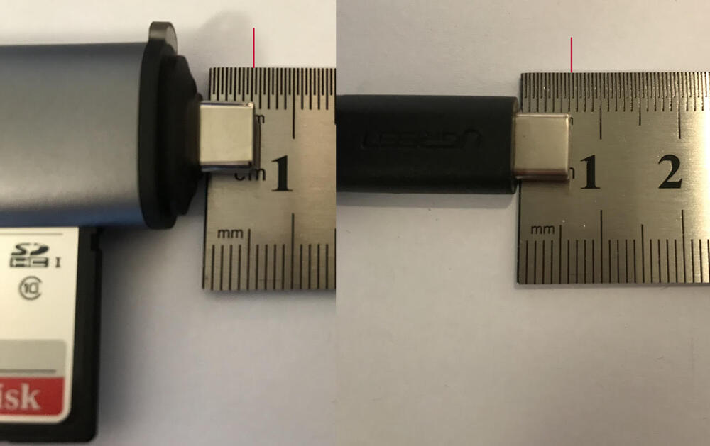 USB-C connector issue UGREEN USB-C SD/TF reader