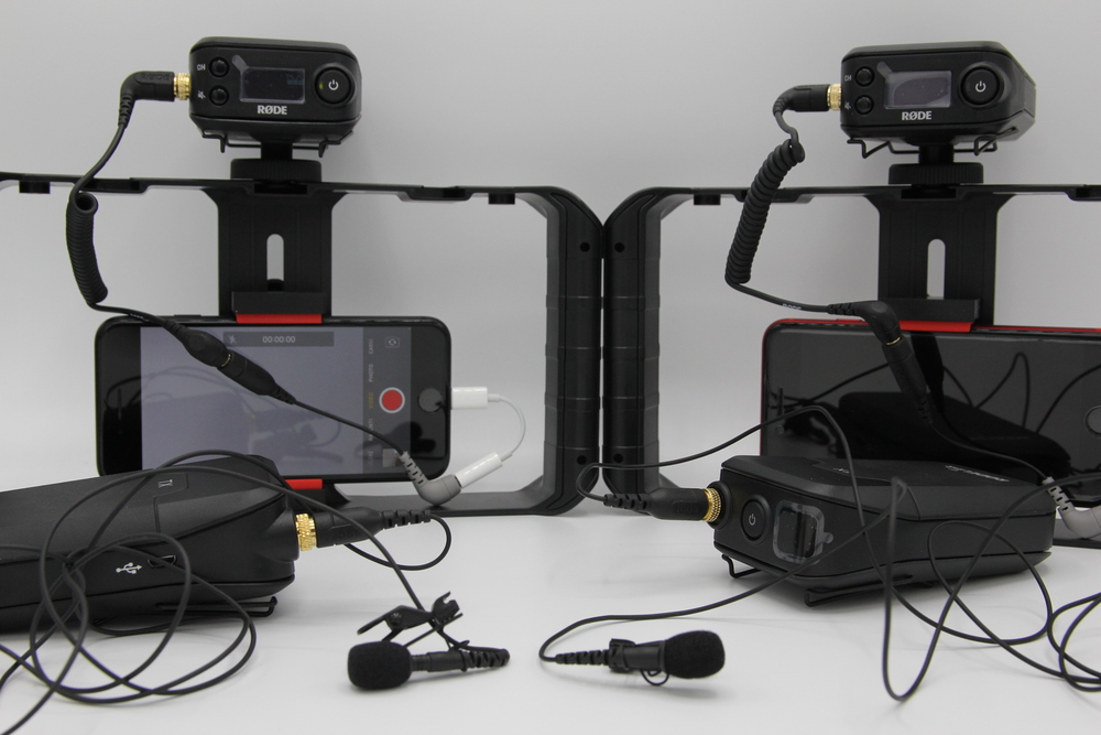 Ulanzi U-Rig Pro for iPhone interviews 